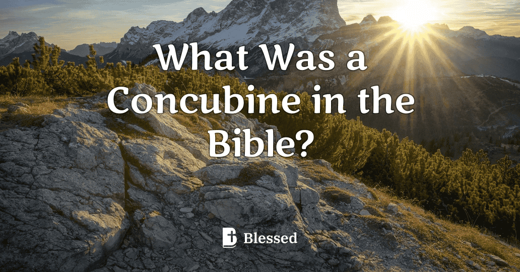 What Was a Concubine in the Bible?