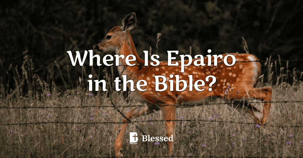 Where Is Epairo in the Bible?