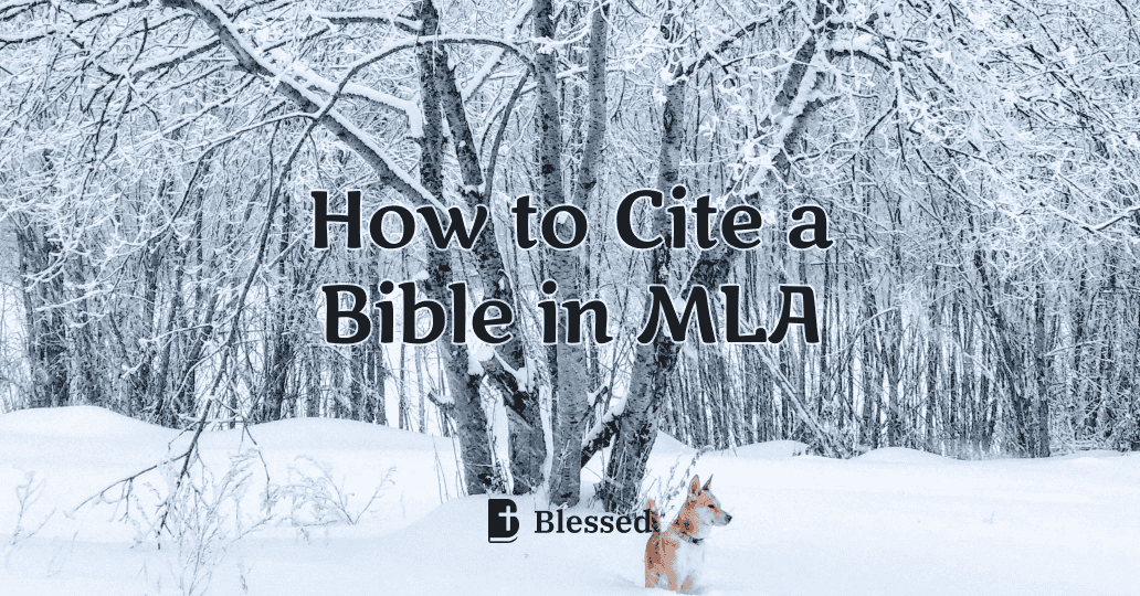 How to Cite a Bible in MLA