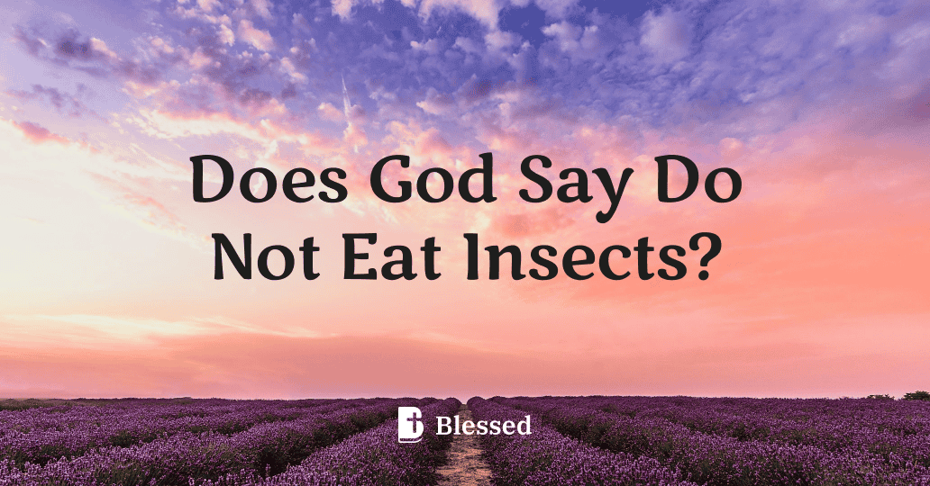 Does God Say Do Not Eat Insects?