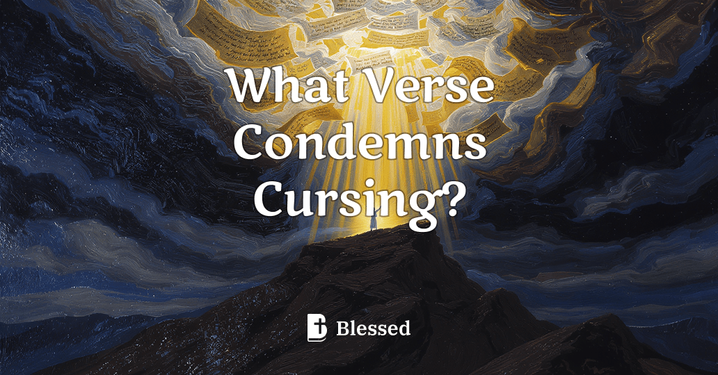 What Verse Condemns Cursing?