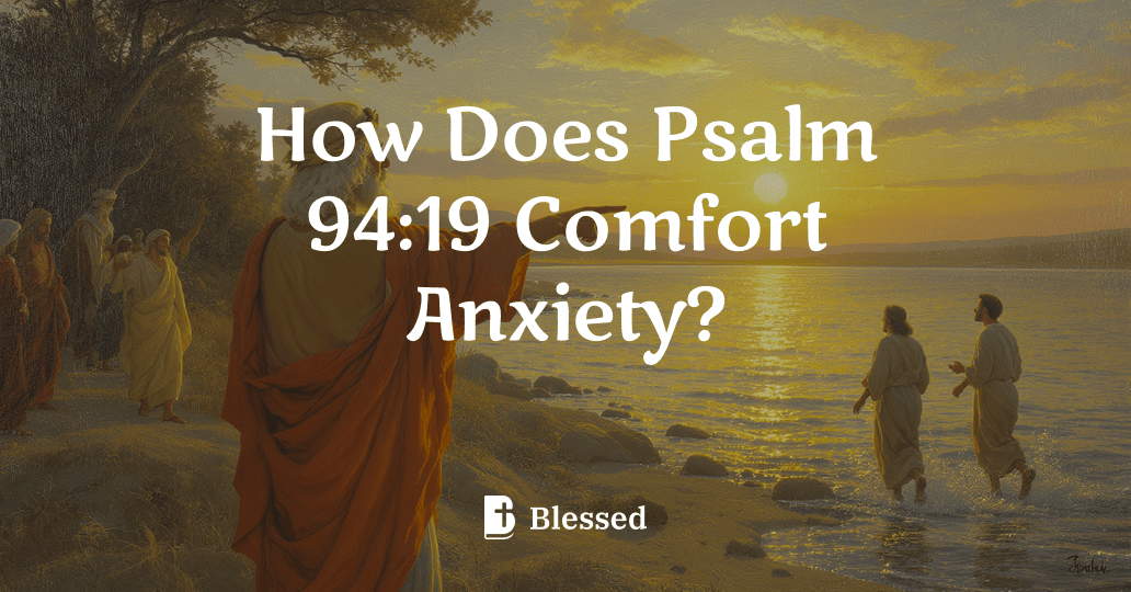 How Does Psalm 94:19 Comfort Anxiety?