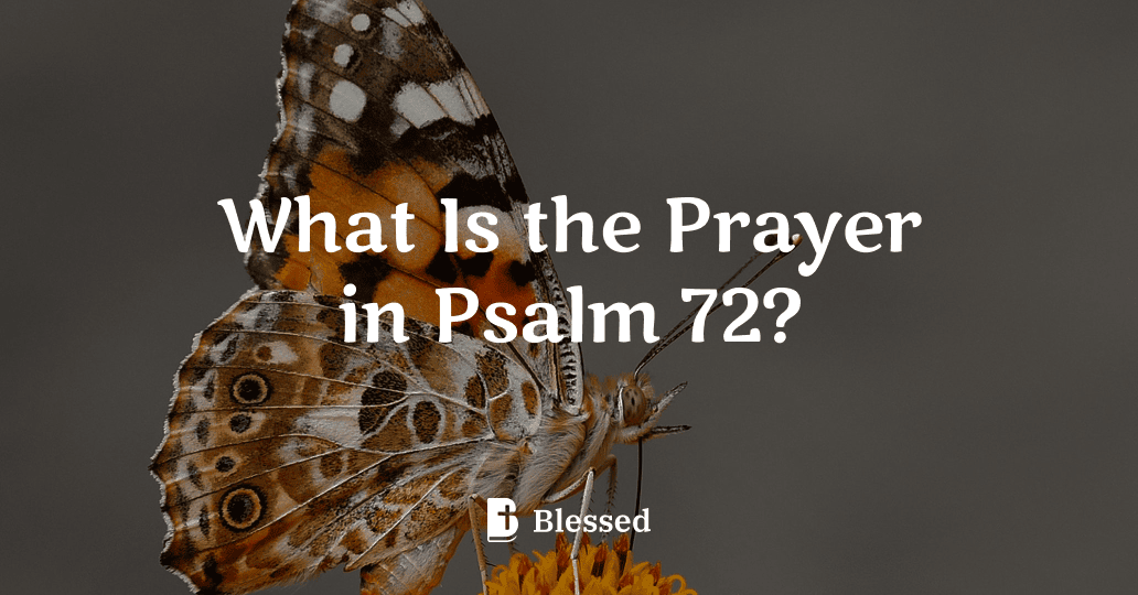 What Is the Prayer in Psalm 72?