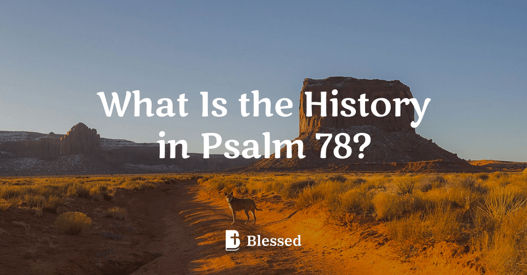 What Is the History in Psalm 78?