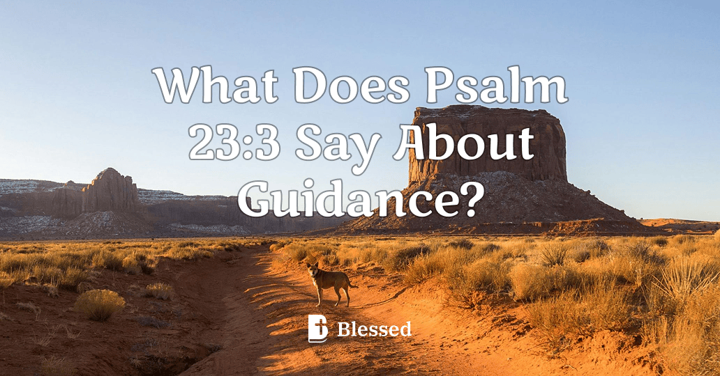 What Does Psalm 23:3 Say About Guidance?