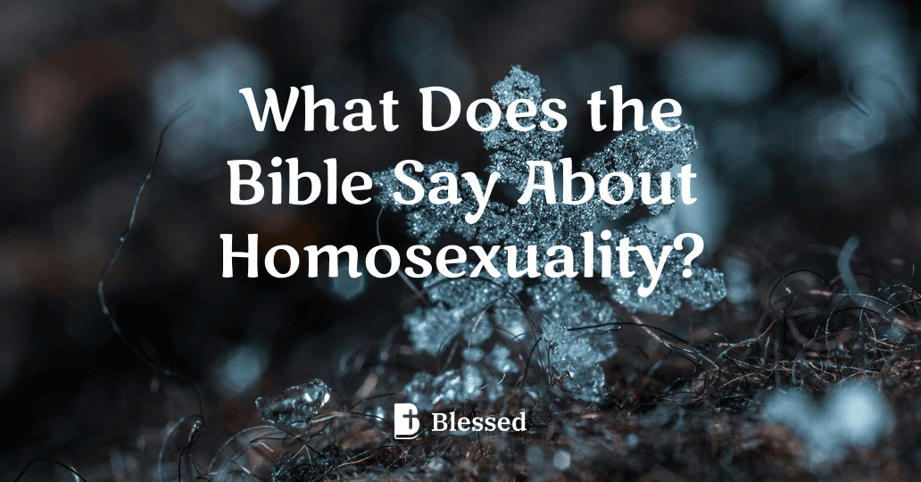 What Does the Bible Say About Homosexuality?