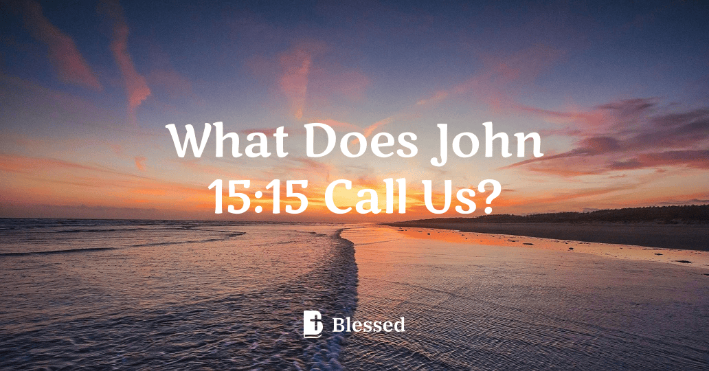 What Does John 15:15 Call Us?