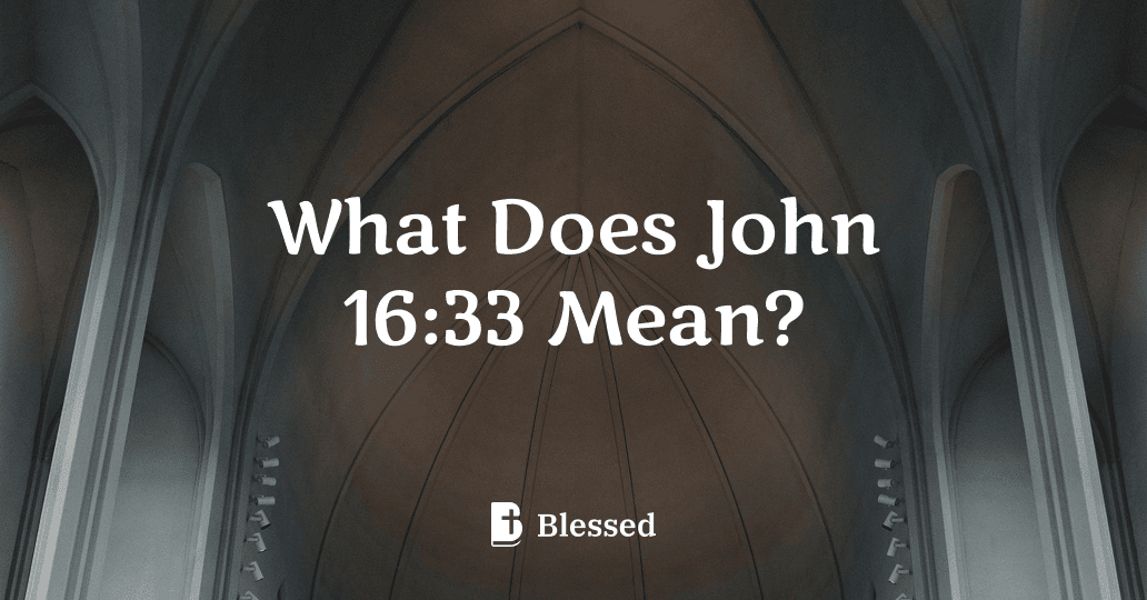 What Does John 16:33 Mean?