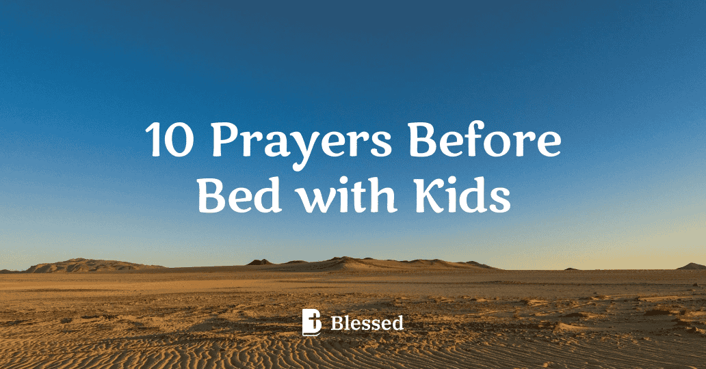 10 Prayers Before Bed with Kids
