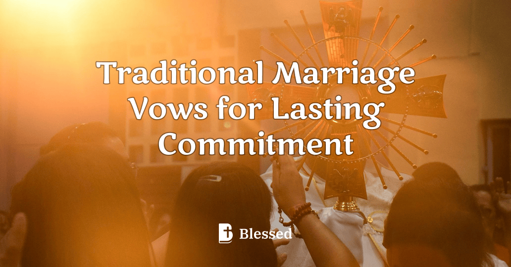 Traditional Marriage Vows for Lasting Commitment