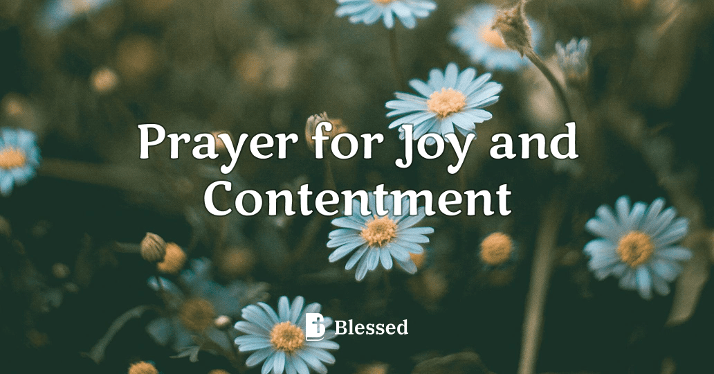 Prayer for Joy and Contentment