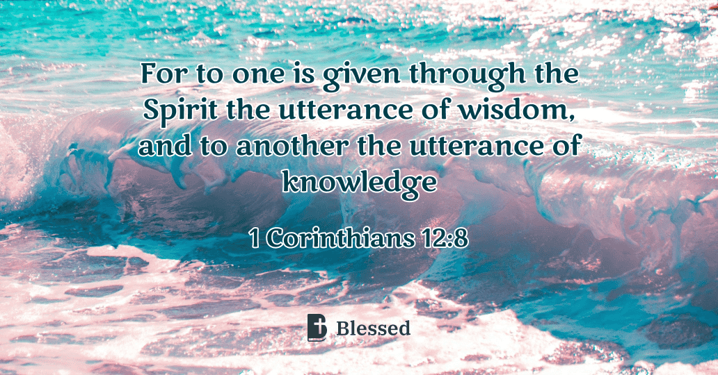 1 Corinthians 12:8