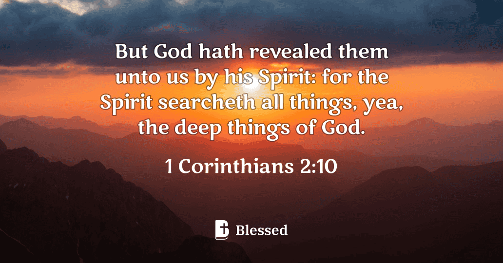 1 Corinthians 2:10
