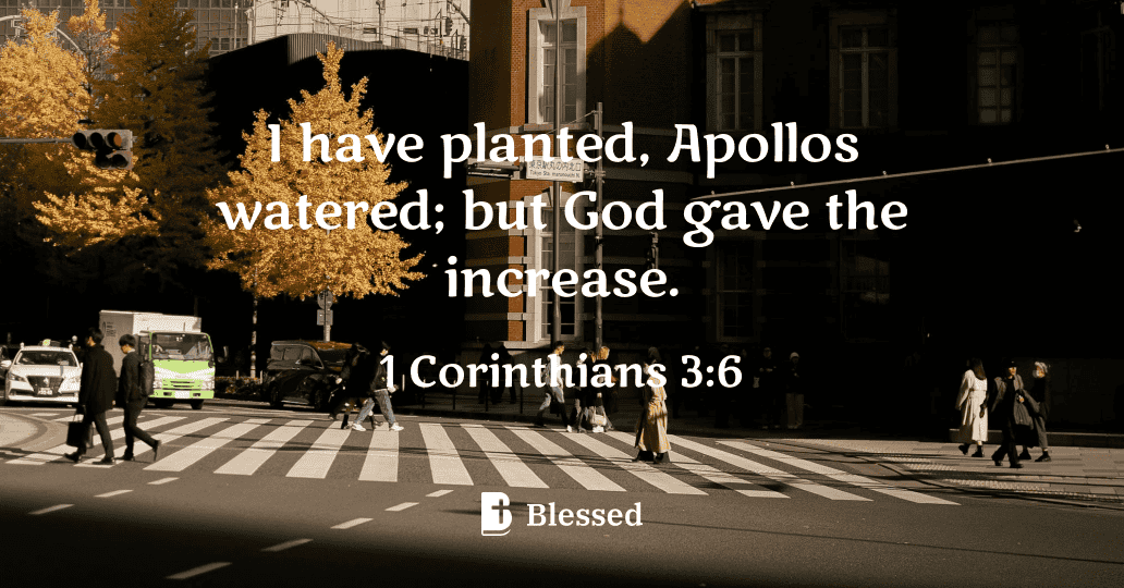 1 Corinthians 3:6