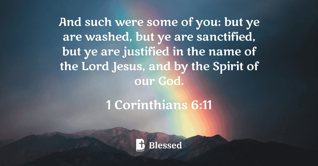 1 Corinthians 6:11