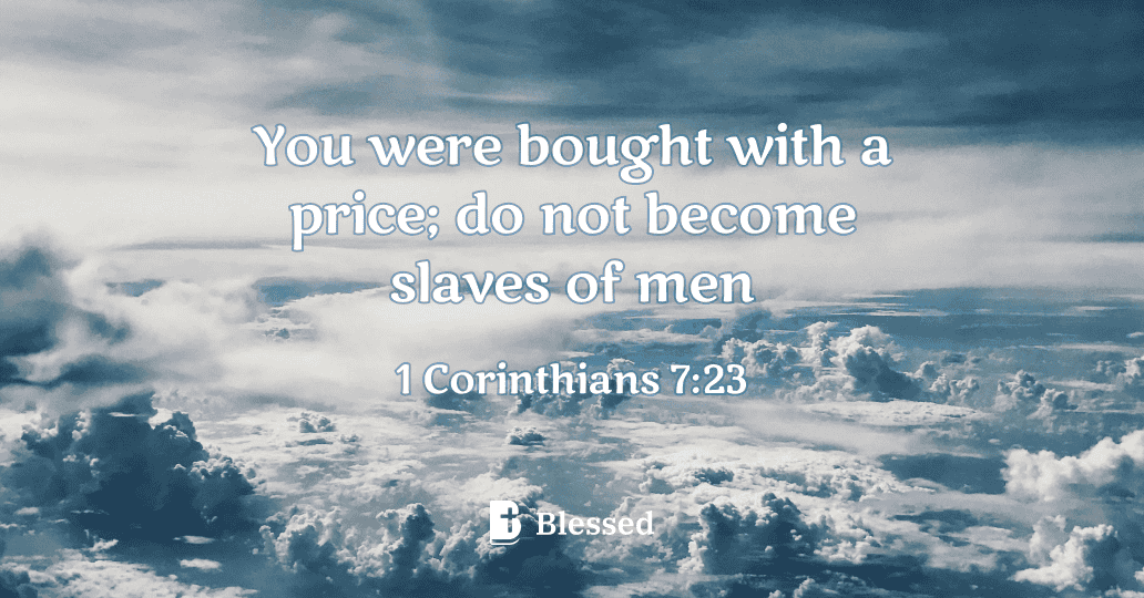 1 Corinthians 7:23