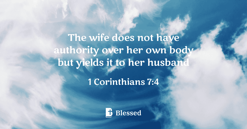 1 Corinthians 7:4