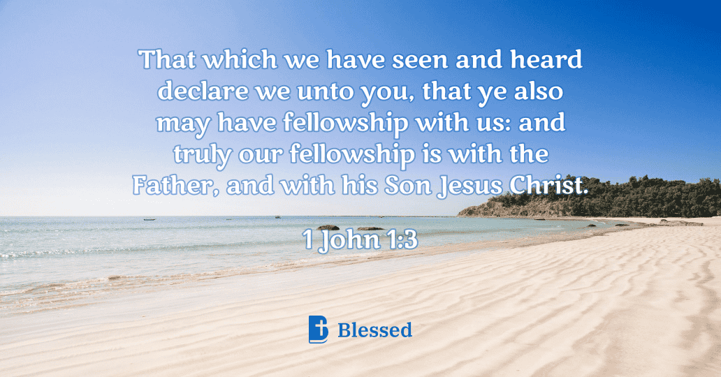 1 John 1:3