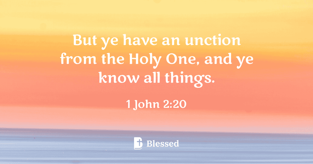1 John 2:20