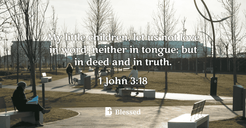 1 John 3:18