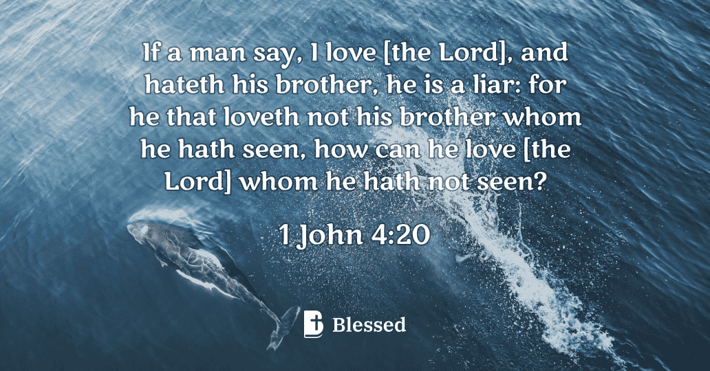 1 John 4:20