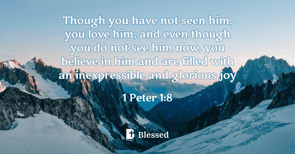 1 Peter 1:8