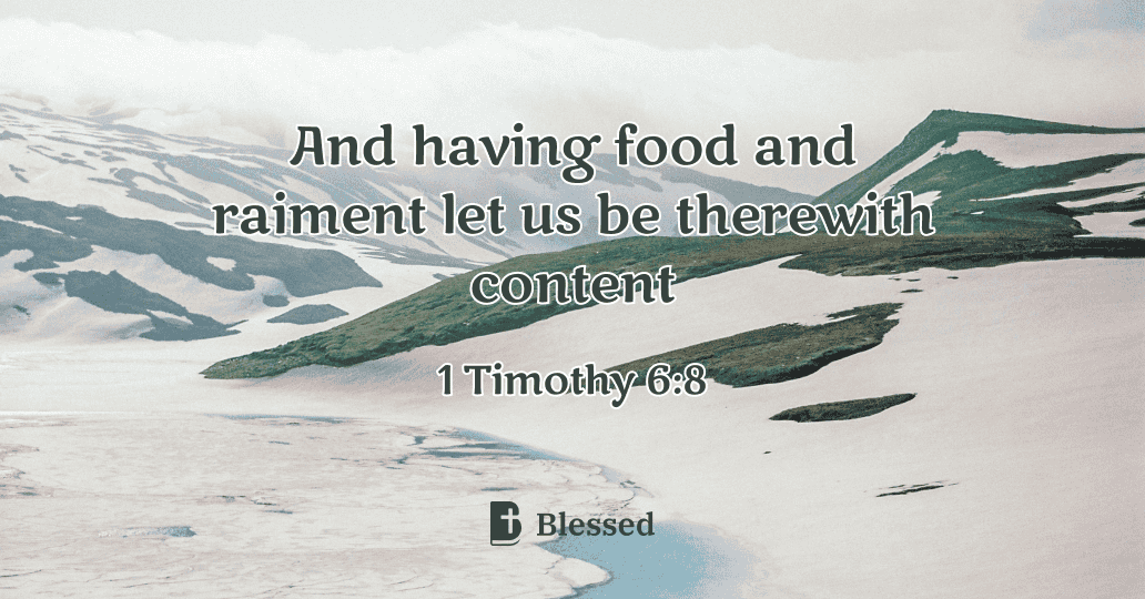 1 Timothy 6:8