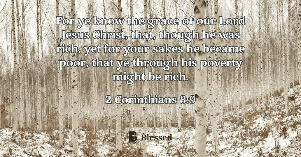 2 Corinthians 8:9