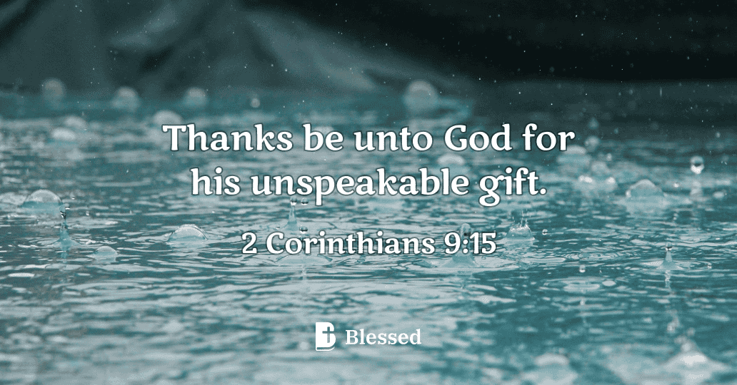 2 Corinthians 9:15