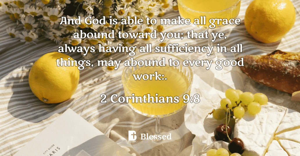 2 Corinthians 9:8