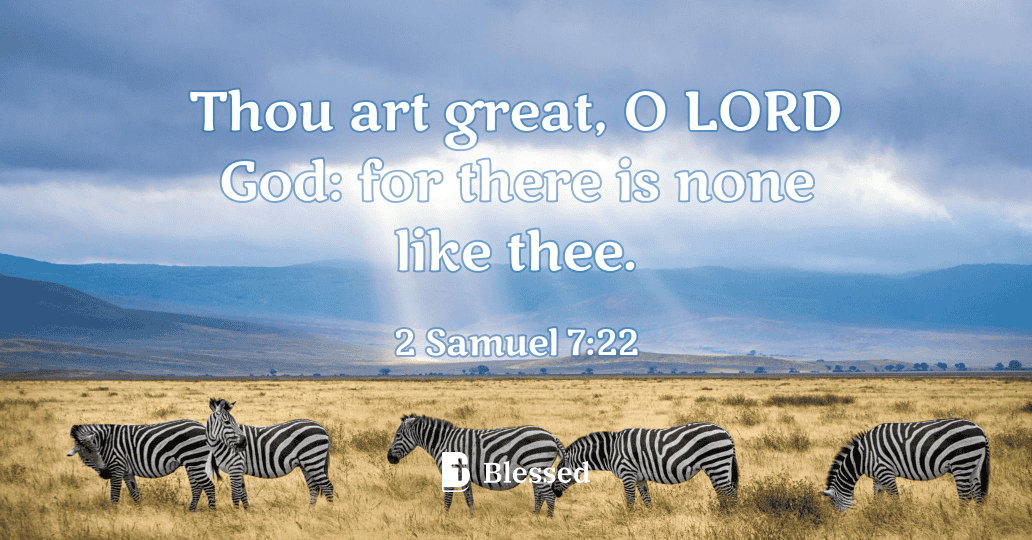 2 Samuel 7:22