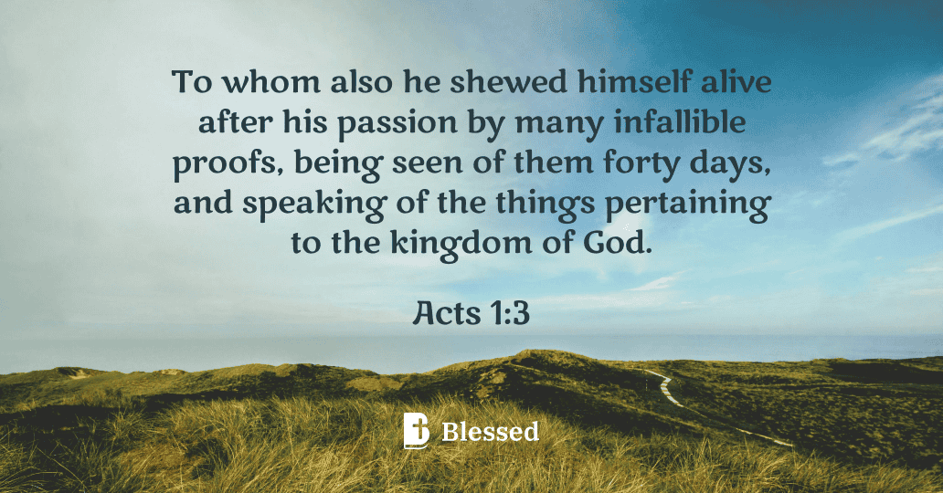 Acts 1:3
