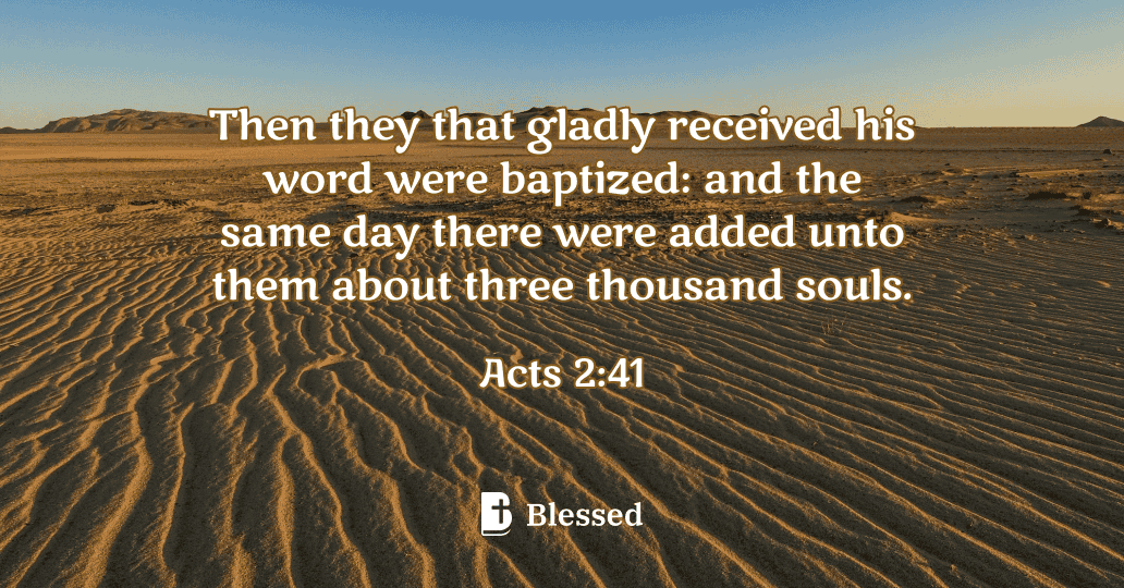 Acts 2:41