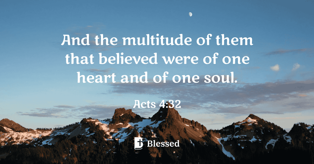 Acts 4:32