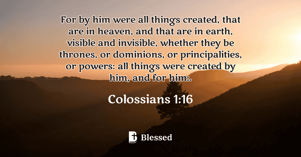 Colossians 1:16