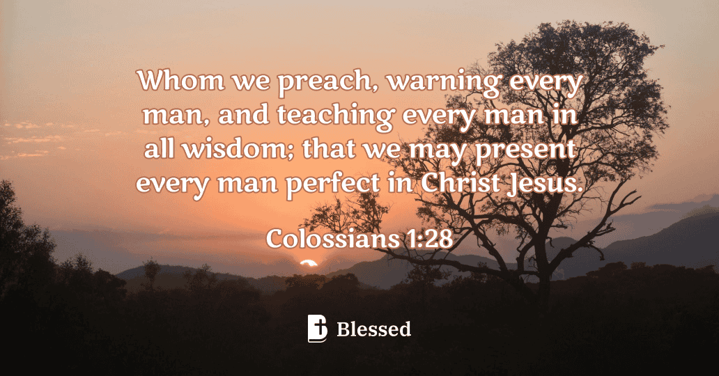Colossians 1:28