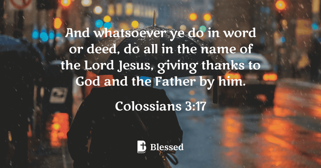 Colossians 3:17