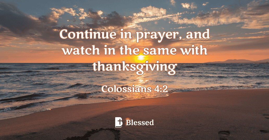 Colossians 4:2