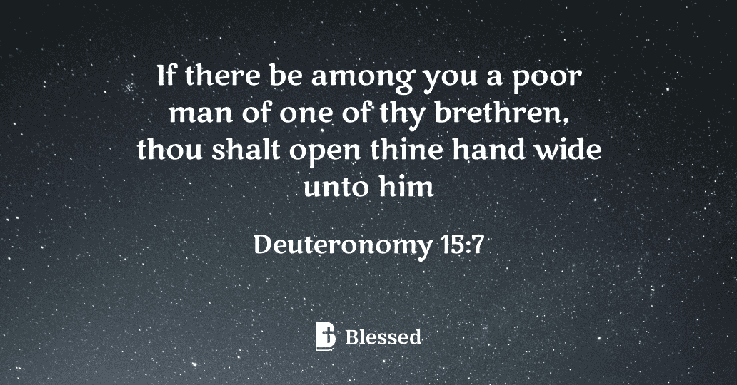 Deuteronomy 15:7
