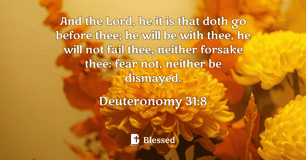 Deuteronomy 31:8