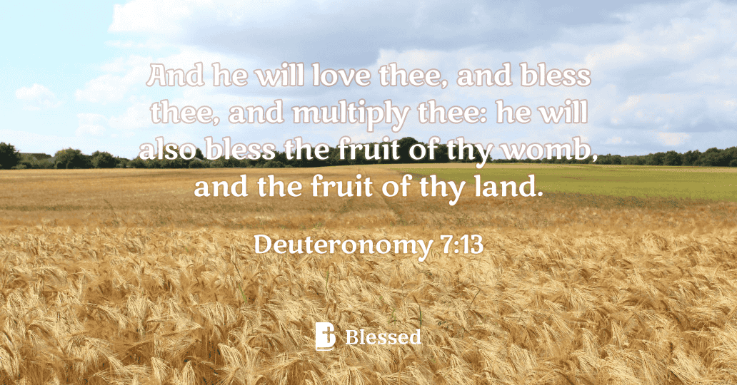 Deuteronomy 7:13