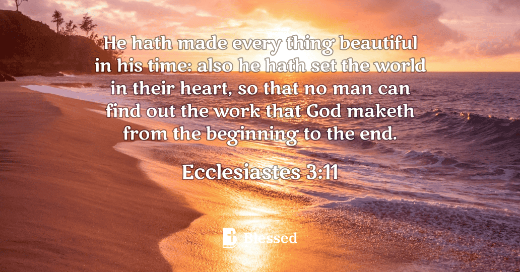 Ecclesiastes 3:11