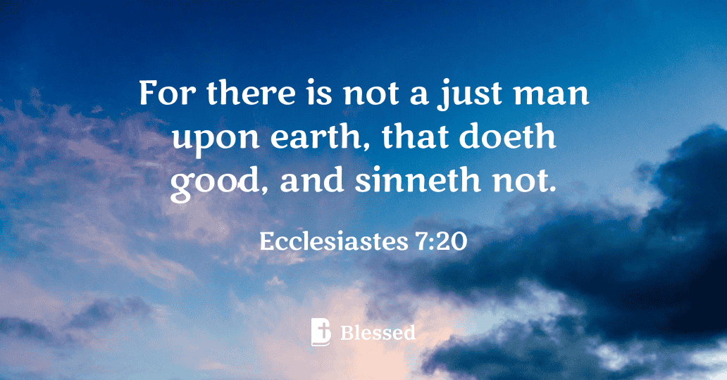 Ecclesiastes 7:20