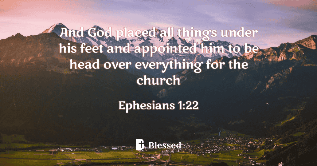 Ephesians 1:22
