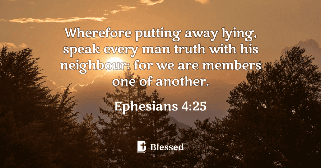 Ephesians 4:25