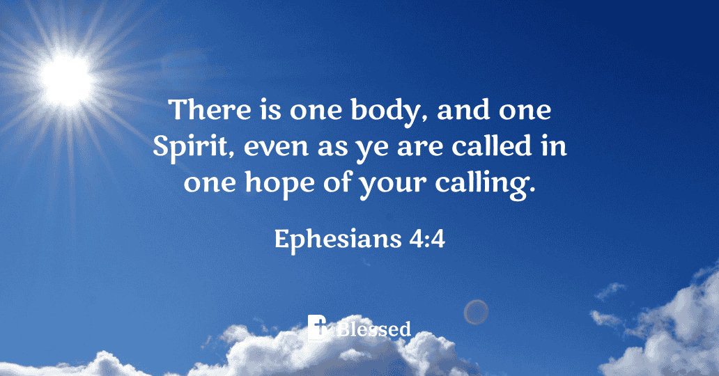 Ephesians 4:4