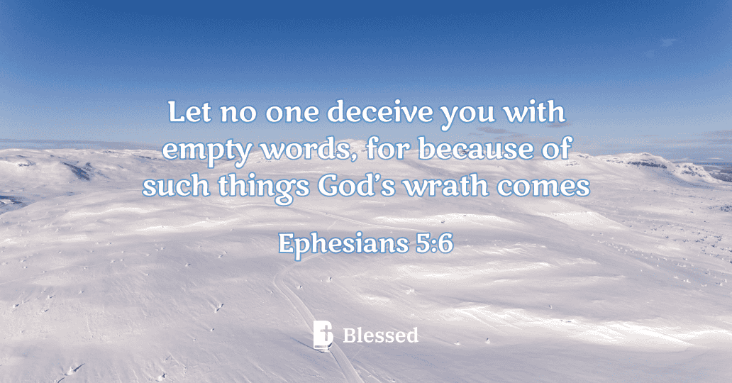 Ephesians 5:6