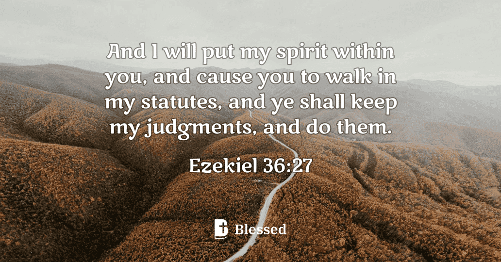 Ezekiel 36:27