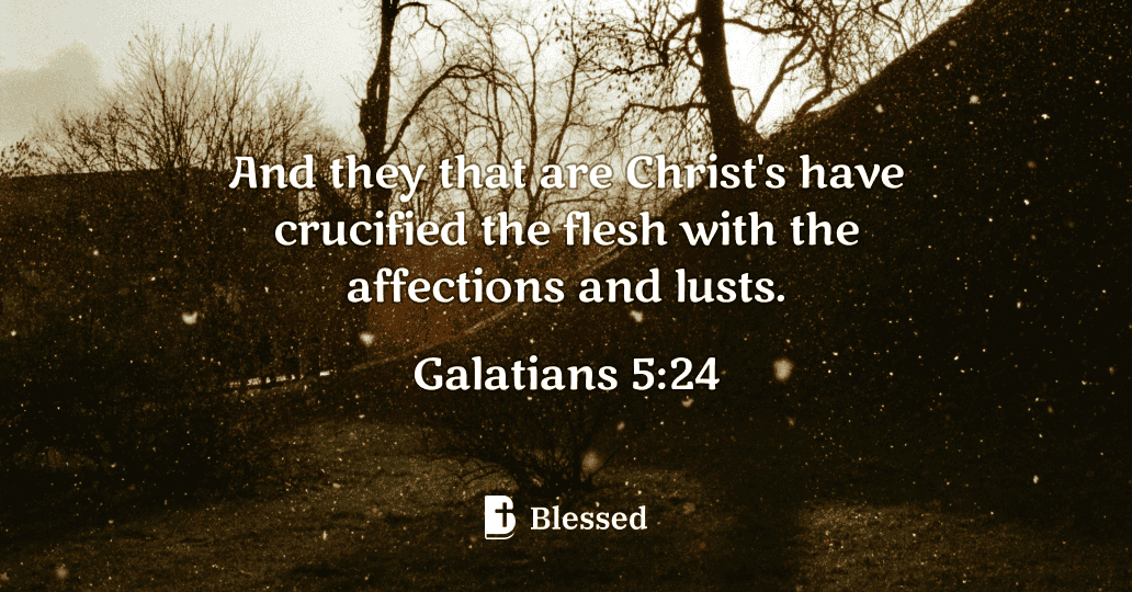Galatians 5:24