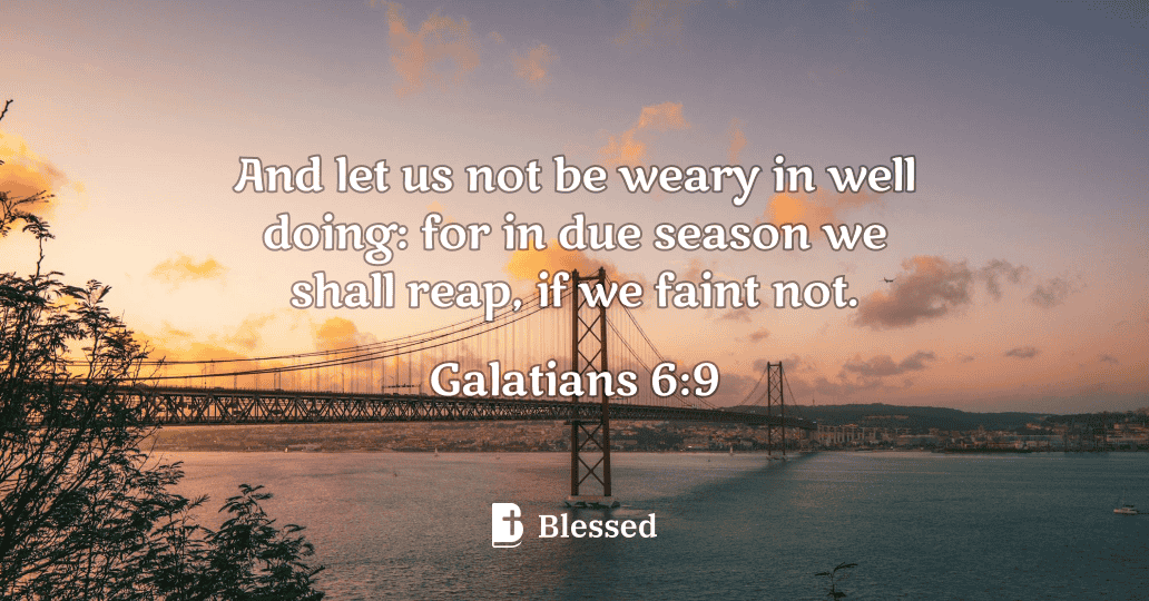 Galatians 6:9